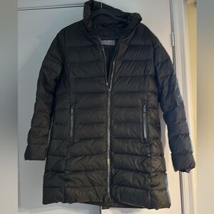 Olive Green Down Puffer